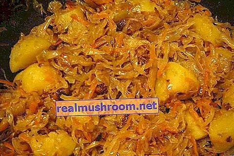 Как приготовить картошку с капустой и мясом
