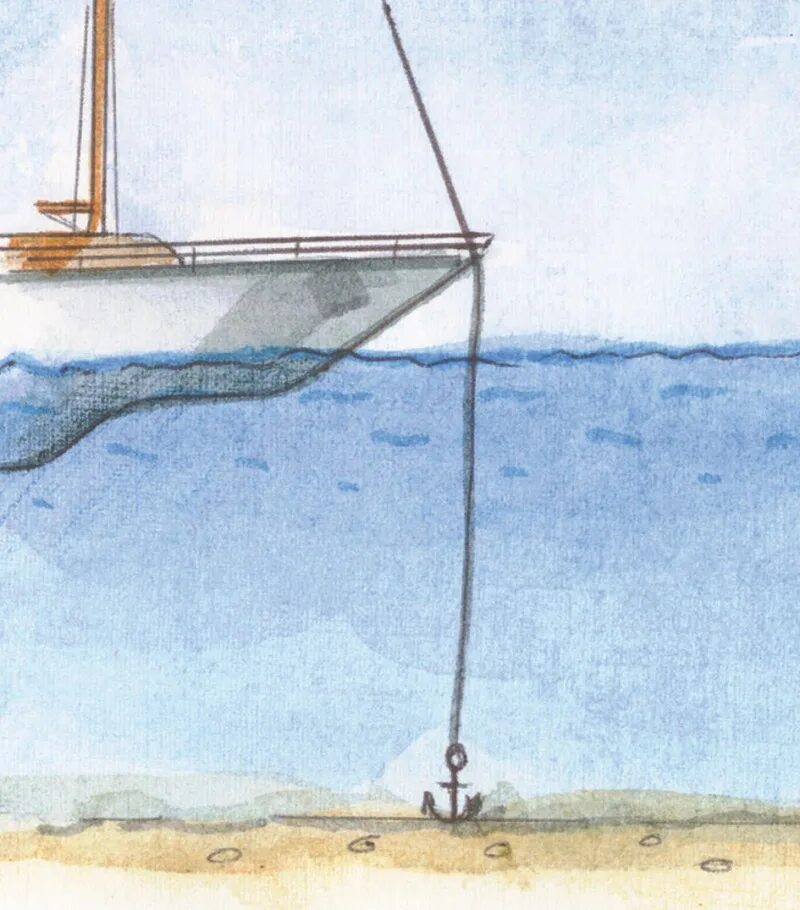 стоящие на якоре. стоящие на якоре. якорная стоянка судов. судно с механическим двигателем. стоящие на якоре.