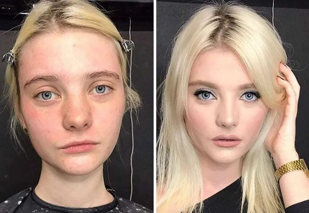 Внешне доступный. Макияж до и после. Девушки до и после макияжа. Девушка без макияжа. Девушка без макияжа и с макияжем.