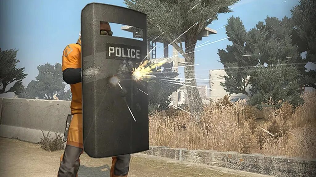 Взять щит в кс 2. Щит в кс. cs go щит. кс го зона. cs go полицейский щит.