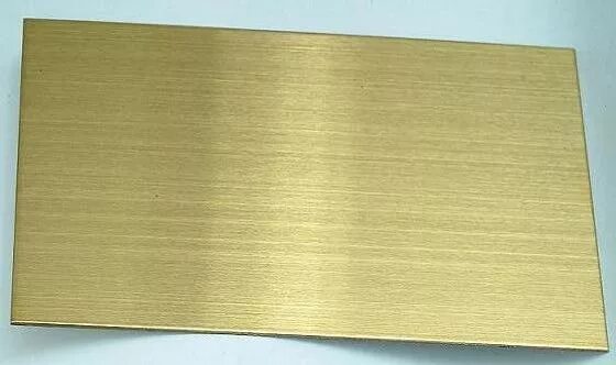 Stainless Steel Gold Color. Ti-Gold Stainless Steel. АКП Stainless Steel. 201 Stainless Sheet ( Hairline Champagne Gold ).