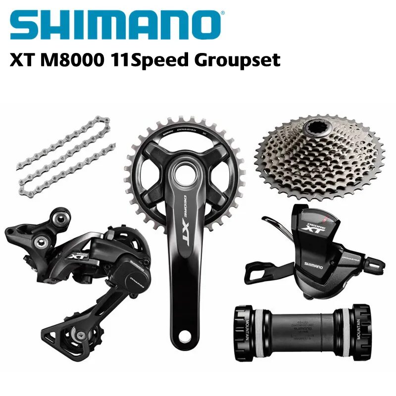 Где купить запчасти для велосипеда. Shimano XT M 8000-1. Групсет Shimano Deore 1x11. Shimano Deore XT m8000 втулки. Shimano m8000 система.