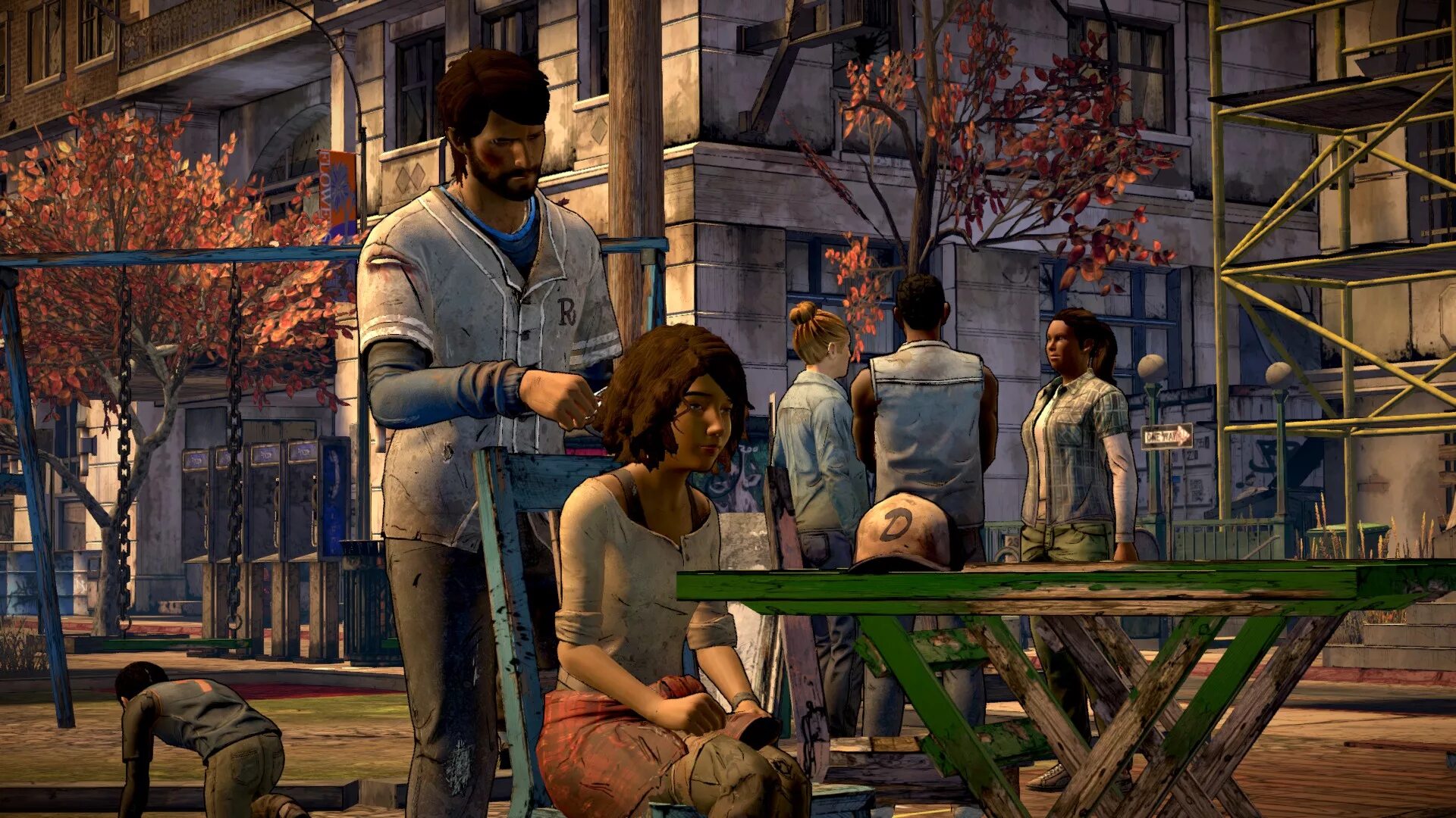 He dead перевод. The Walking Dead: a New Frontier. The Walking Dead Нью Фронтир.