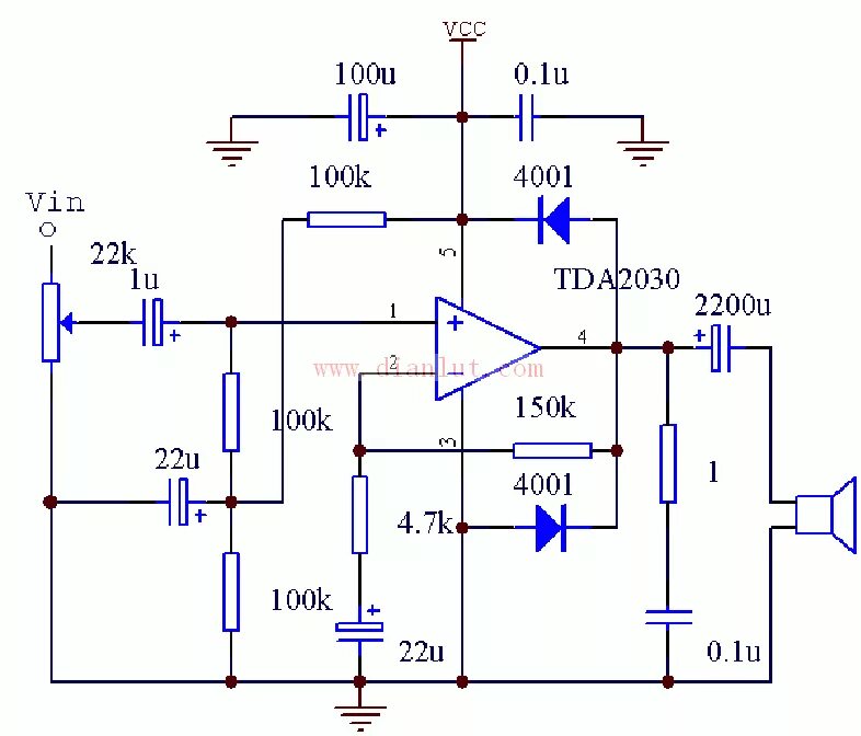 Микросхема тда 2030а характеристики и схема включения Tda2030av 18 W Hi-fi Amplifikatör Ve 35 W Sürücü Ic Elektronik Buy Tda2030av I