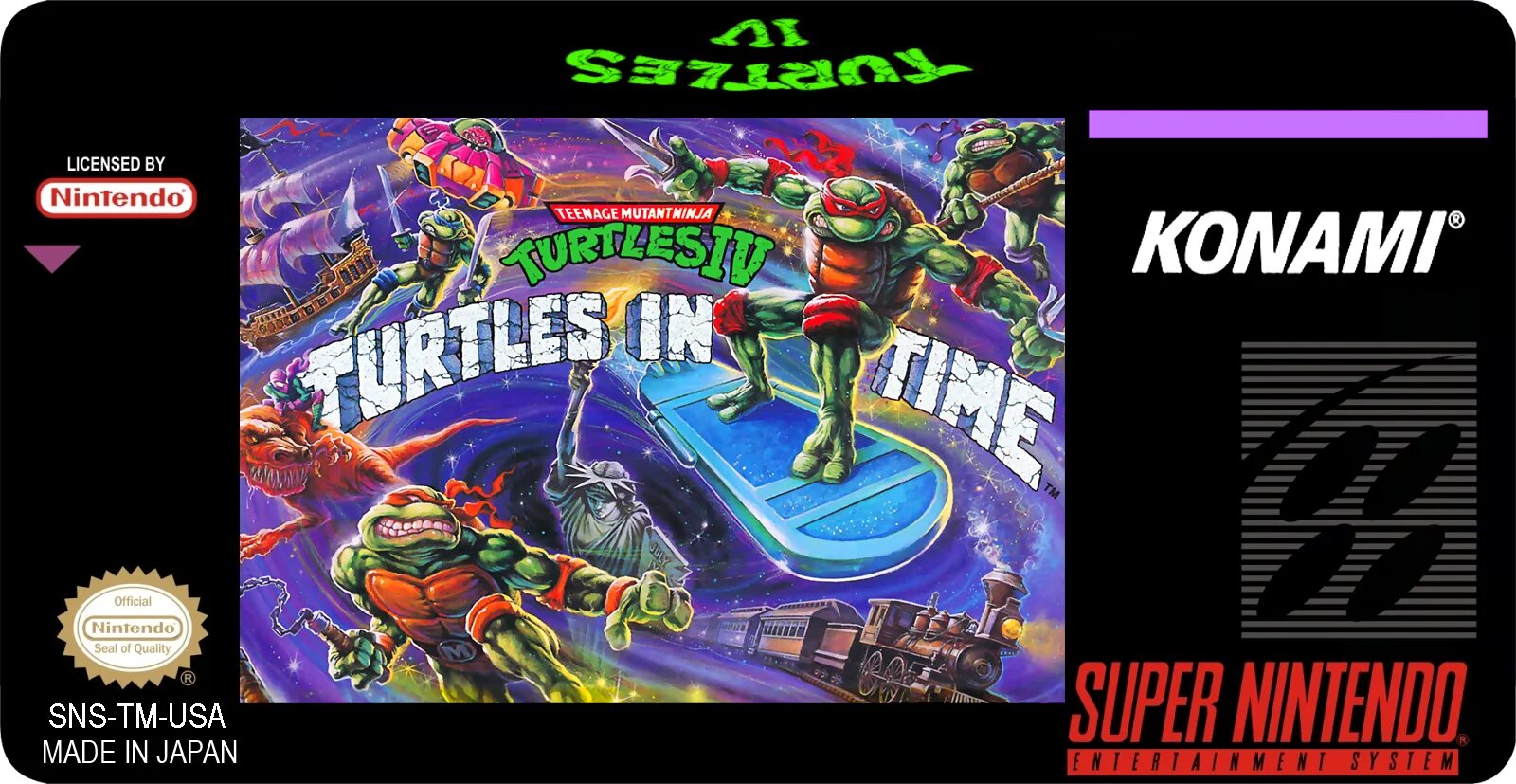 Tmnt time. Обложки для игр Snes Mutant Ninja Turtles 4. Черепашки ниндзя Snes. Snes teenage Mutant Ninja Turtles 4. Teenage Mutant Ninja Turtles Turtles in time.