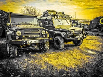 Russian car uaz
