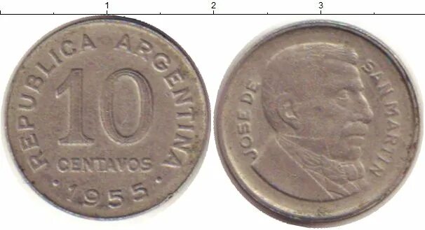 5 51 в рублях. Медные монеты Аргентины.