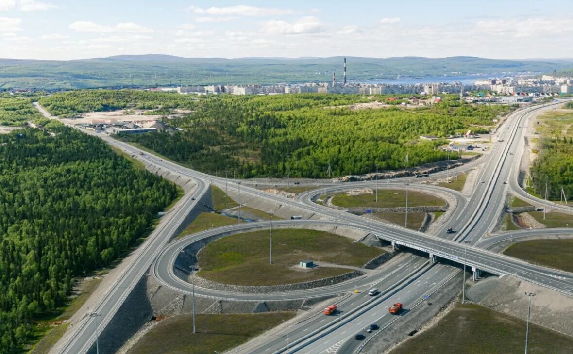 Канал дороги россии. Трасса Мурманск - Лотта. Развязка Мурманск дорога. Автомагистрали России. Дорога Россия.