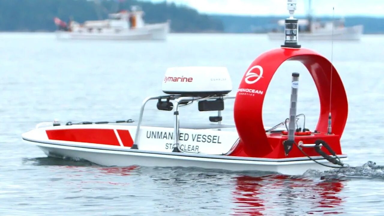 Автономное судно. Автономный корабль. автономные суда. беспилотное судно. open ocean robotics.