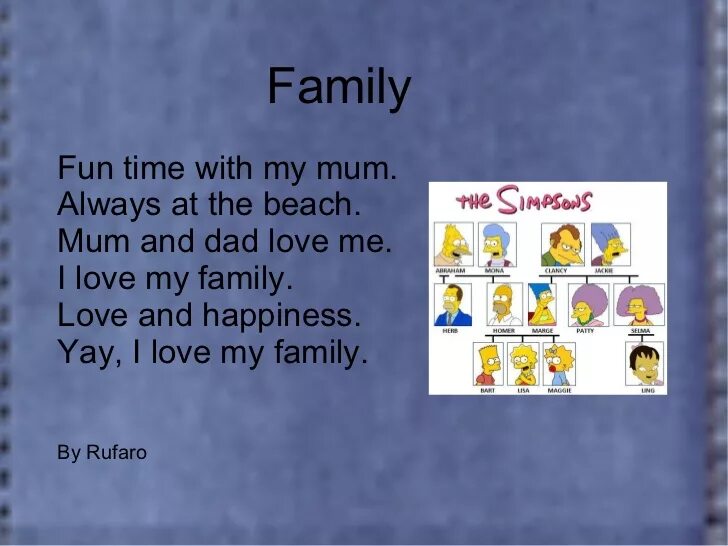 Мая семья песня. Poem about my Family. Стихотворение my Family. Poems about Family. My Family poem for Kids.