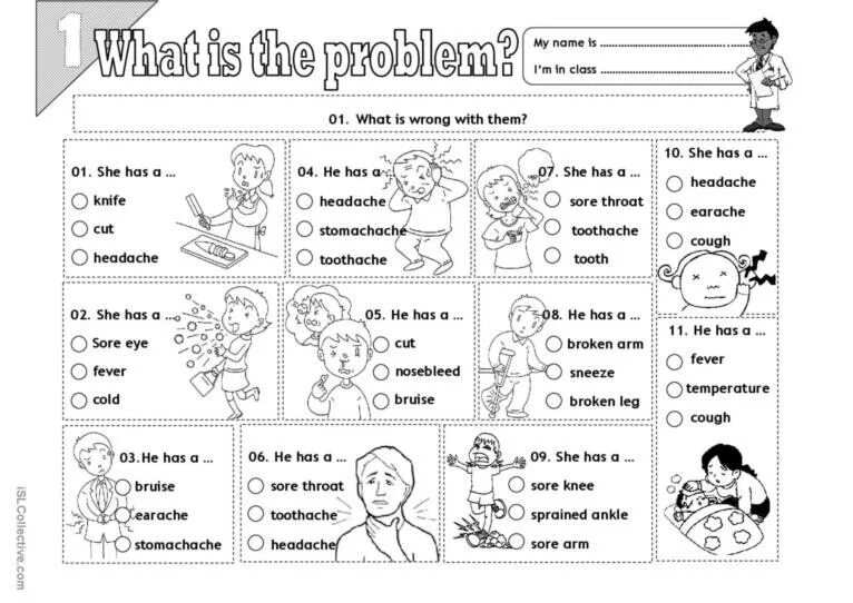 What s my problem. Задания health problems. болезни на английском задания. задание по английскому на тему болезни. health задания по английскому языку.