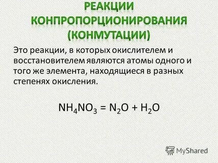 Nh4 no3 разложение