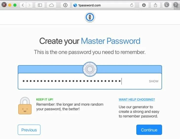 Master password. 1password. 1password Интерфейс. 1password Pro.