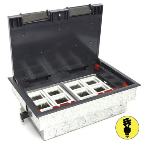 Donel лючок в пол 8 мод 4 мод 45х45 мм чёрный матовый. Лючок напольный на 12 модулей дкс. 88012 дкс лючок напольный 12 мод черный ral 9005. Лючок напольный onfloor 12 модулей (knl-57-12-7012). Экопласт лючки 70040.