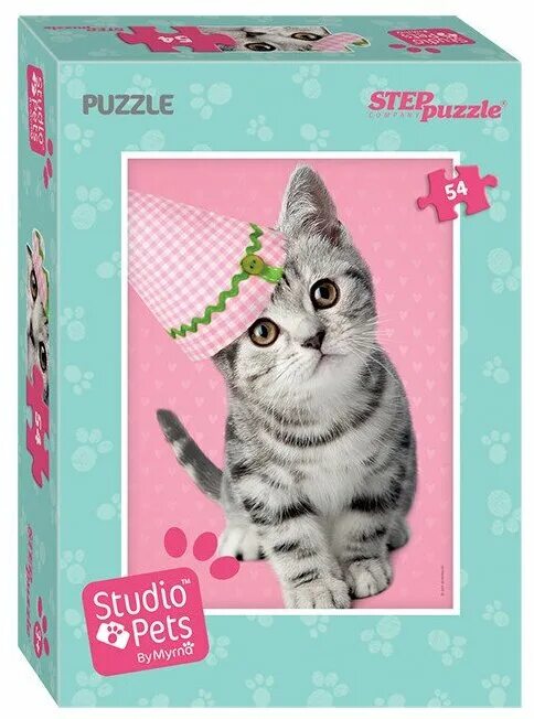 Pet's studio. Пазл Step Puzzle Studio Pets by Myrna Мирна (71153), 54 дет.. Мозаика "Puzzle" 80 "Мирна" (Studio Pets by Myrna). Пазлы Step Puzzle Studio Pets. Пазл Step Puzzle Studio Pets by Myrna Мирна (91165), 35 дет..