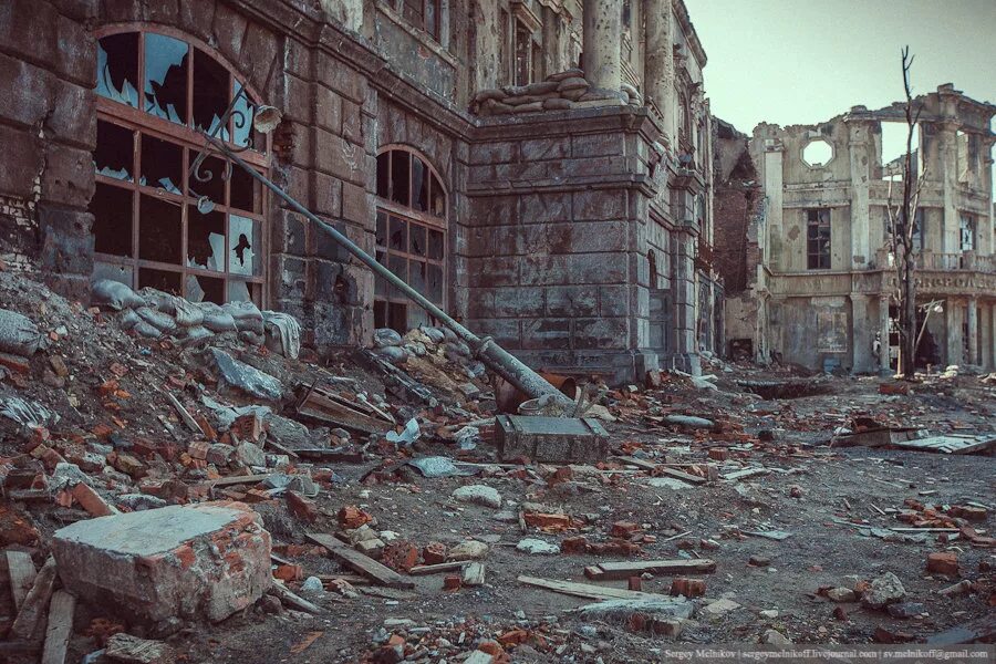 какие города были разрушены