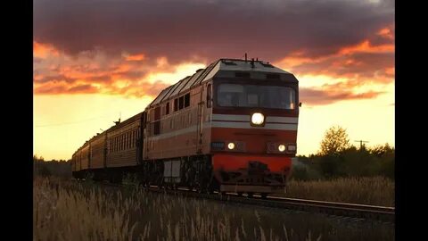 Русский поезд фото