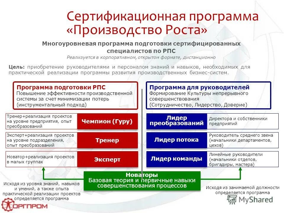 специалисты внедрения процессов