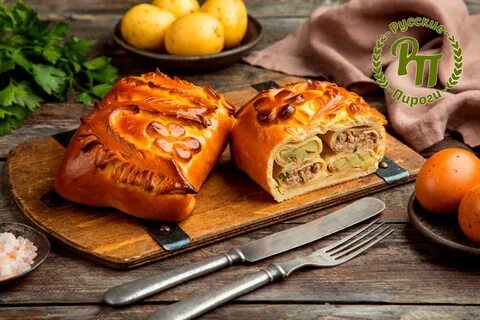 Кулебяка с мясом