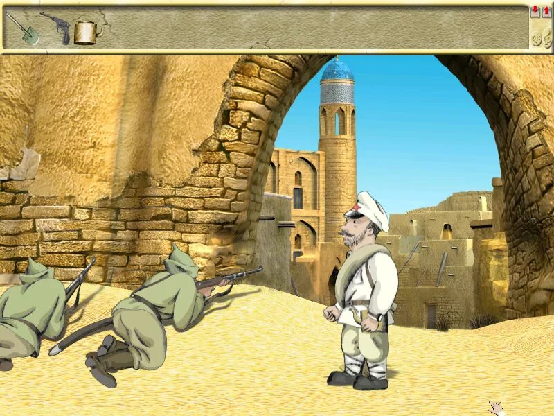 сюжет белое пустыни