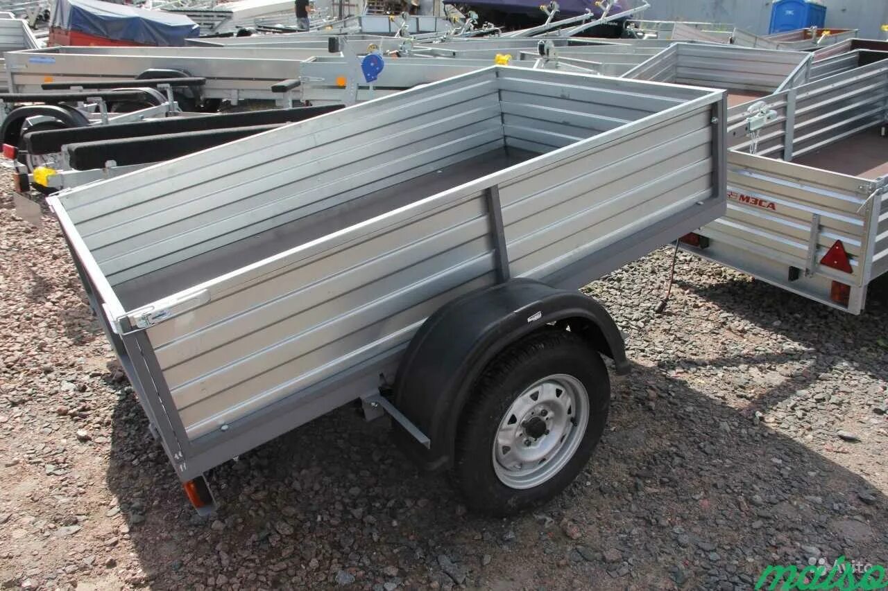 3. Прицепы бу петербург. 0х1. 022. Мзса 817702 и патриот.