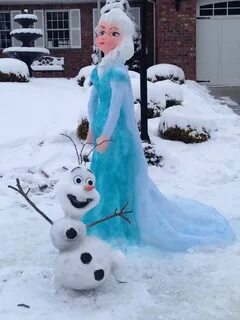 Снеговик из снежной королевы