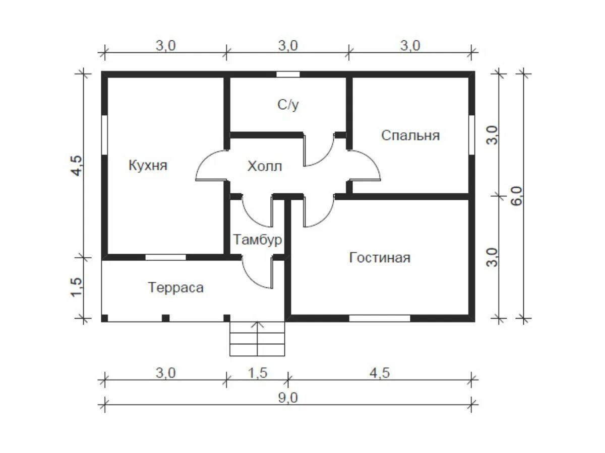 Планировка сруба 6х9 одноэтажный. Планировка каркасного дома 6х9 одноэтажного. Планировка каркасного дома 6х9. Проект дома из бруса 6х9 одноэтажный. Планировка дома 6 на 9 одноэтажный