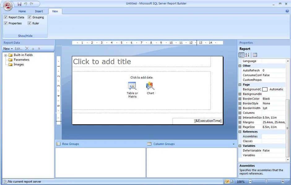 SQL Microsoft 2008. Microsoft Report Builder. Средства разработки SQL. MS Report Builder. Report ii