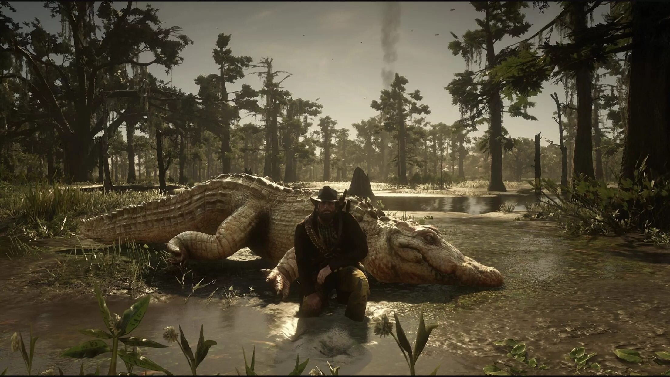 Легендарный Аллигатор rdr 2. Игра крокодилы на болоте
