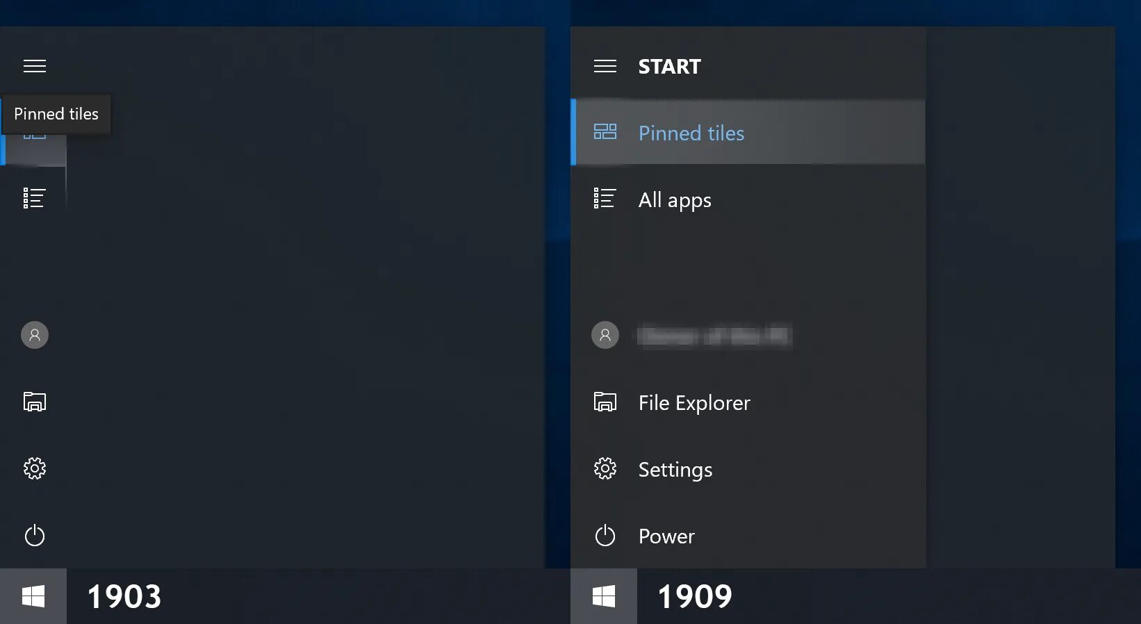 Default bar