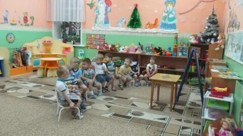 Занятие в младшей группе в гости