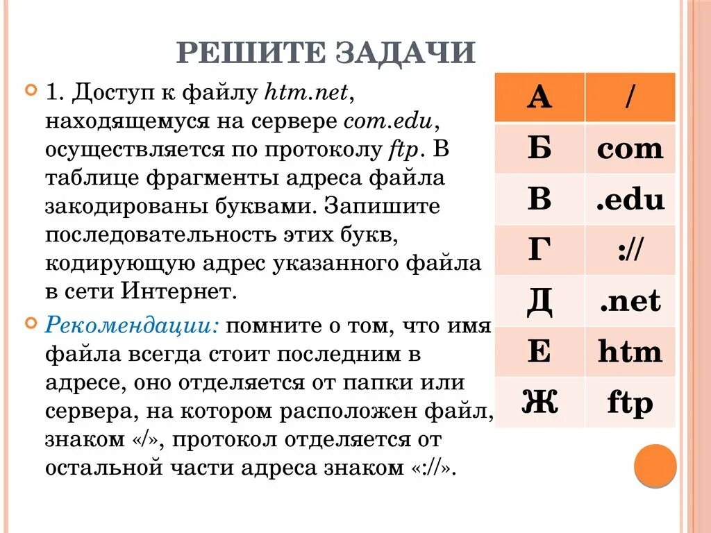 Доступ к файлу jazz. Доступ к файлу находящемуся на сервере. Кодирующий адрес файла в сети. Задачи на адрес к файлу. Последовательность кодировки адреса.