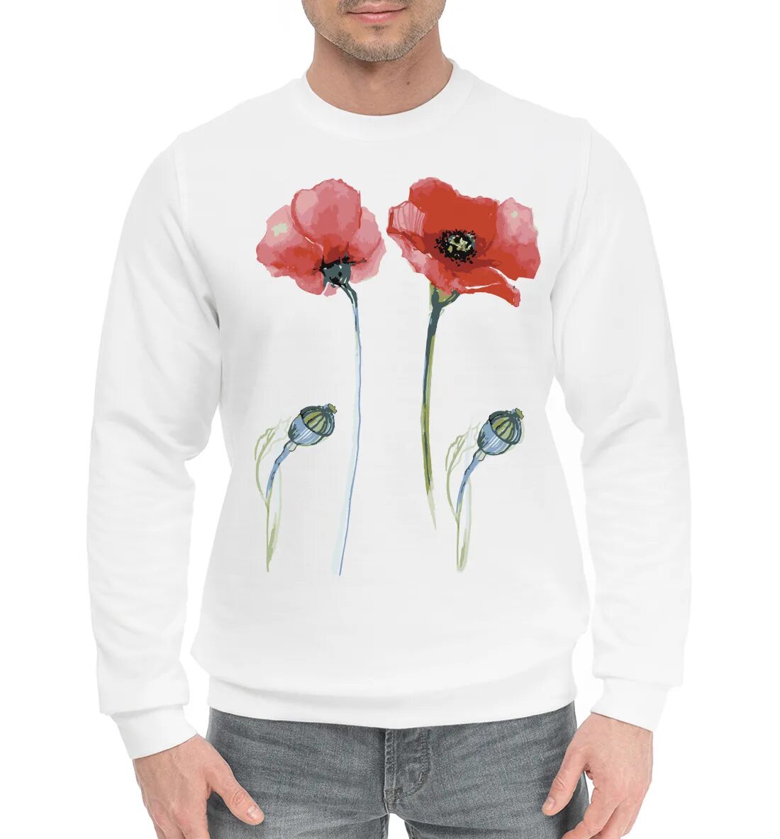 Красные монки мужские. Футболка с маками. Маки на футболке. Мужская мака. Майка с принтом мак.