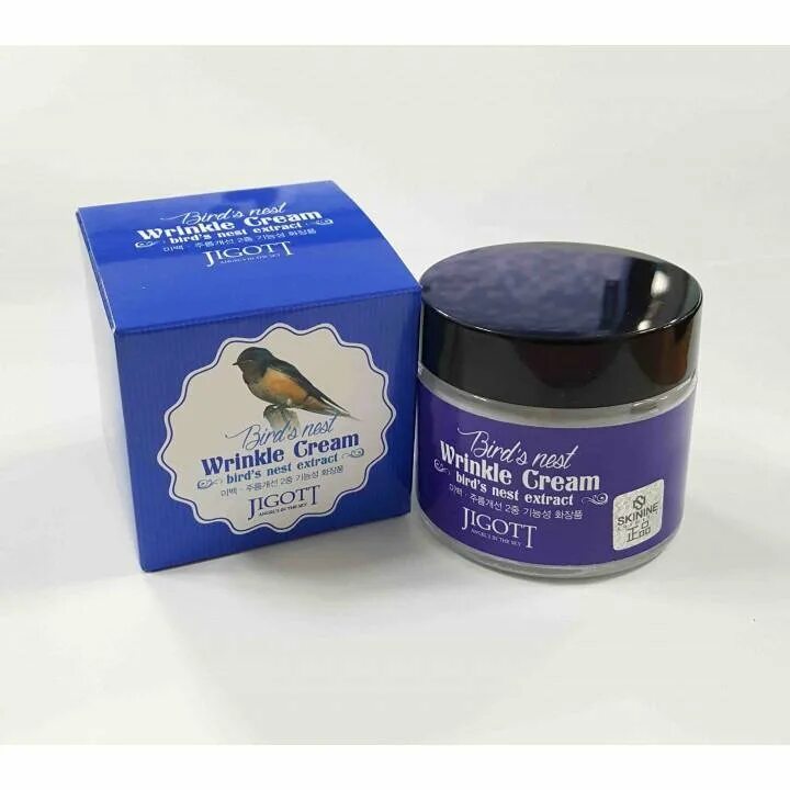 Крем антивозрастной ласточкино гнездо bird's nest wrinkle cream, 70 мл. Крем ласточкино гнездо. Jigott крем д/лица bird`s nest wrinkle cream (ласточкино гнездо), 70мл (стекло). Крем ласточкино гнездо. Jigott bird s nest wrinkle cream.
