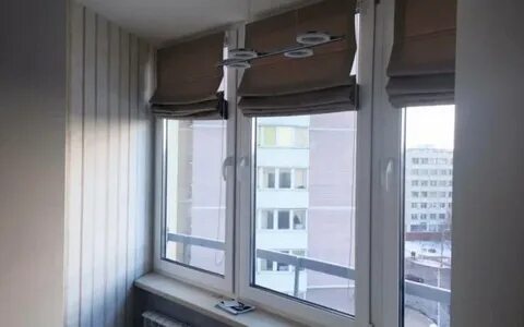 Шторы на пластиковые балкон