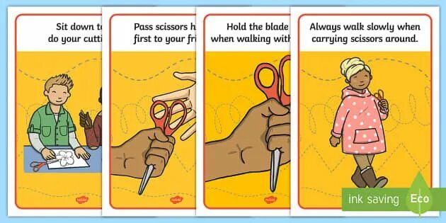 Пассе ножницы. Working with Scissors Worksheets. How to hold Scissors. Reminder for children. Use the scissors