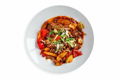 Свинина терияки с овощами рецепт