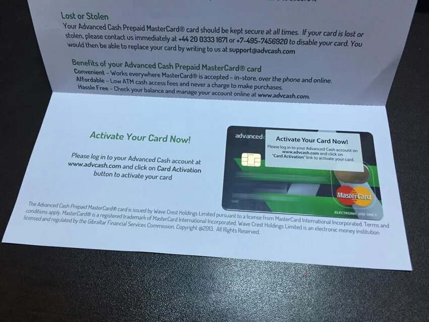 Your card is not supported