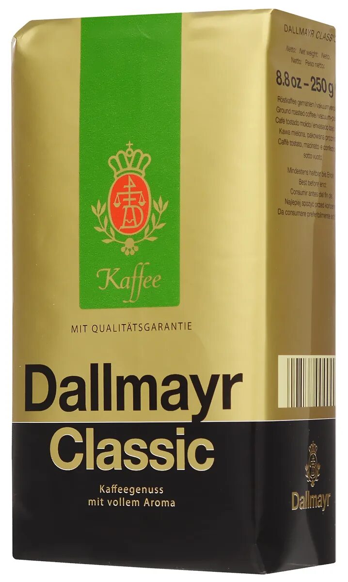 Кофе далмаер. Кофе молотый Dallmayr Classic. Dallmayr Espresso Barista 1000г. Кофе Даллмайер Классик. Dallmayr Prodomo кофе молотый.