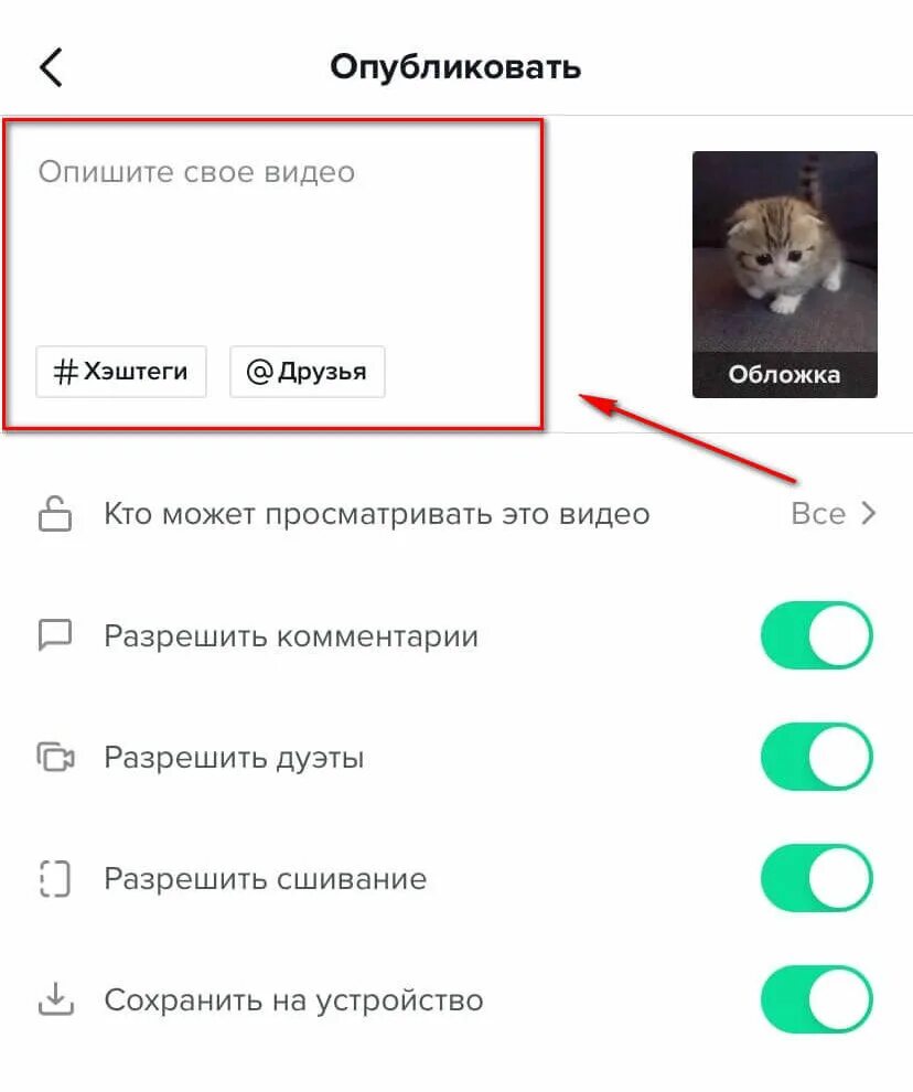 Как запретить видео в тик ток. Описание под видео в тик ток. как опубликовать видео в тик ток. как добавить описание в тик токе. как описать видео в тик ток.