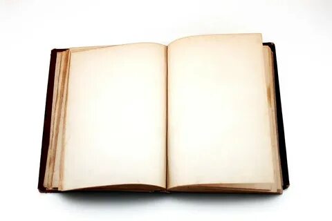 Раскрытая старинная книга