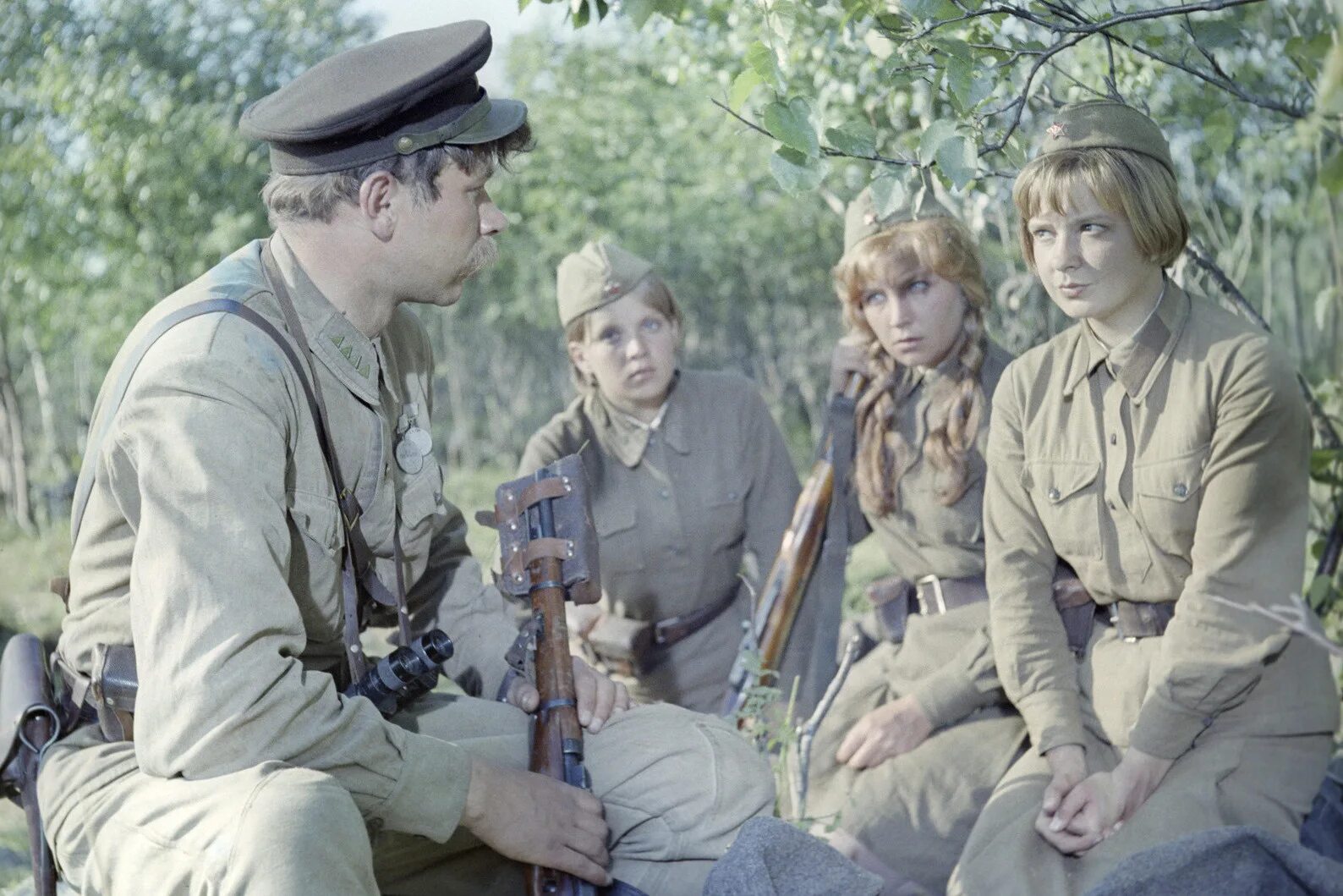 а зори здесь тихие тест