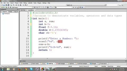 Language variables