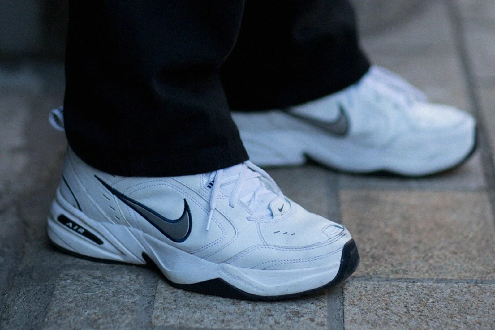 Два найк. Найк air monarch. nike air monarch iv. nike monarch 4. nike air monarch black.