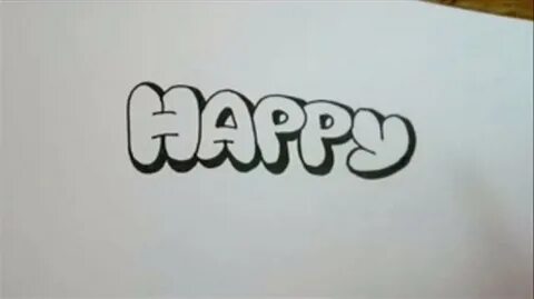 Как нарисовать слово день