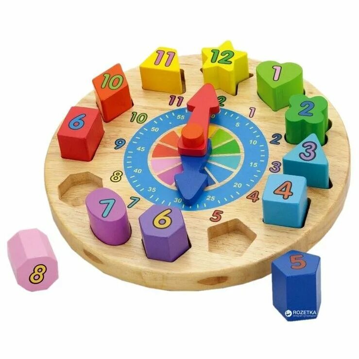 часы детские обучающие. дидактическая игратчасы. 094201/часы-вкладыши 1/105. игры с часами. игры для часов.