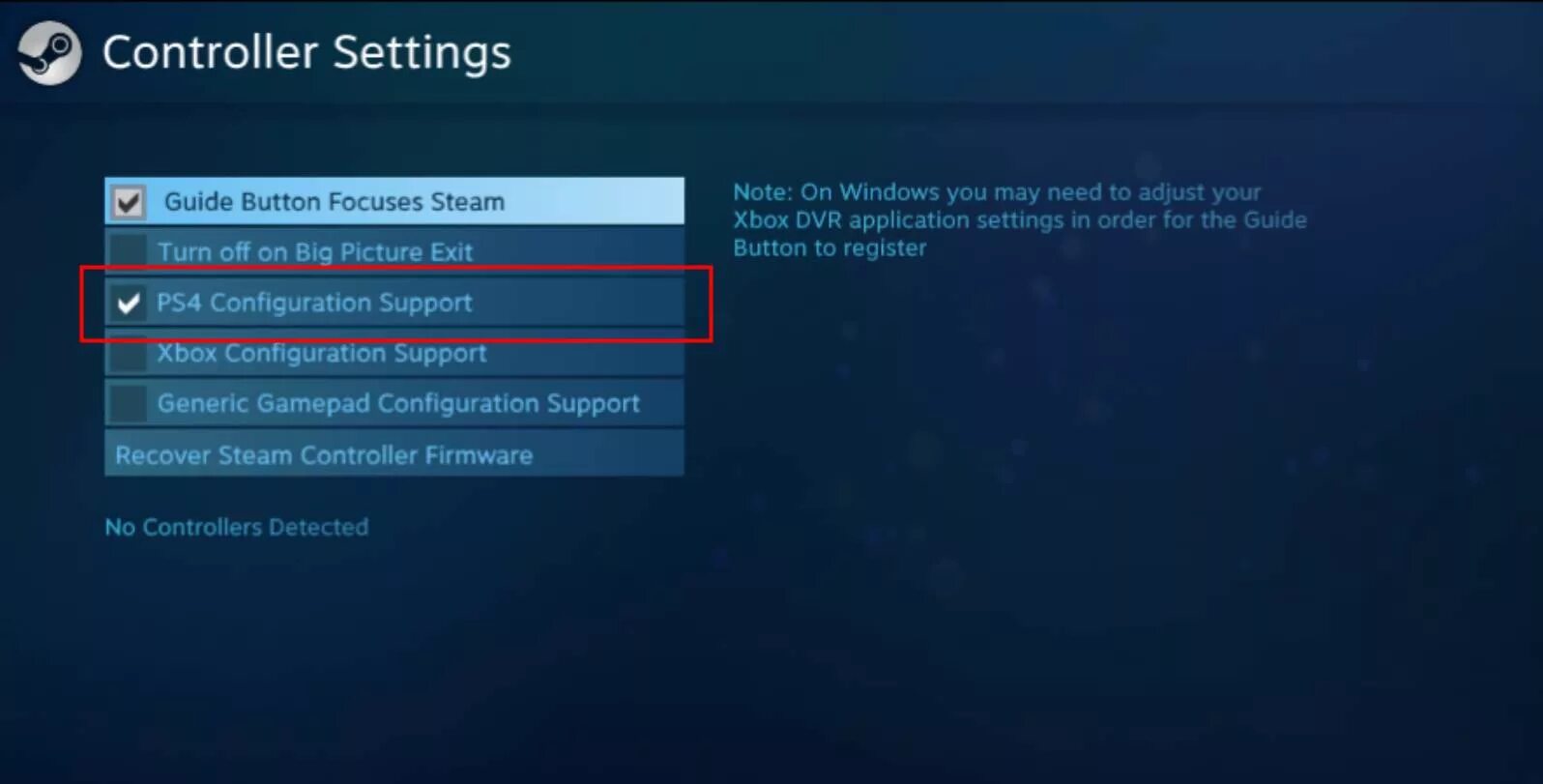 Ps4 драйвер windows 10. Ps4 configuration support. кнопка guide steam. как подключить руль к forza horizon 4. как поставить винду на пс 4.