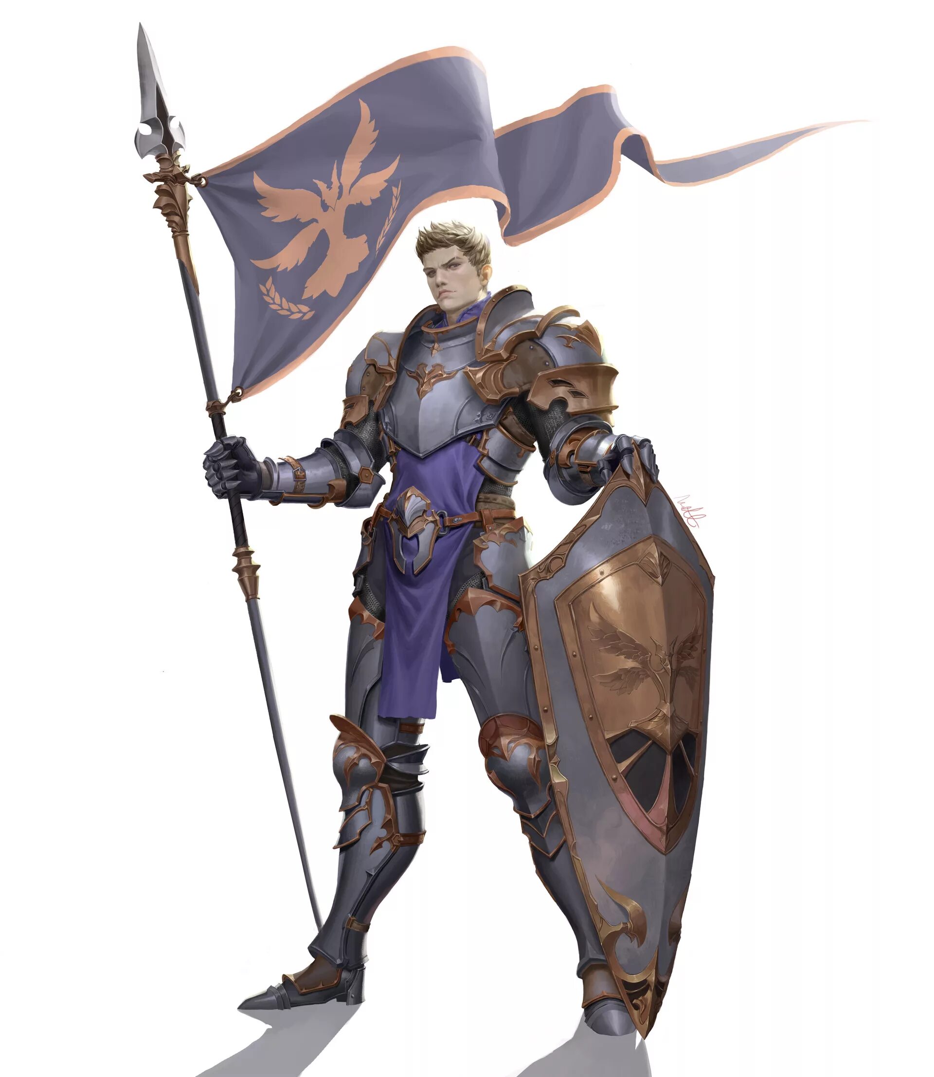Shield man