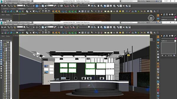 Report studio. 3ds max workspace. weather virtual studio. виртуальные студии для vmix на хромакее. uz report студия.