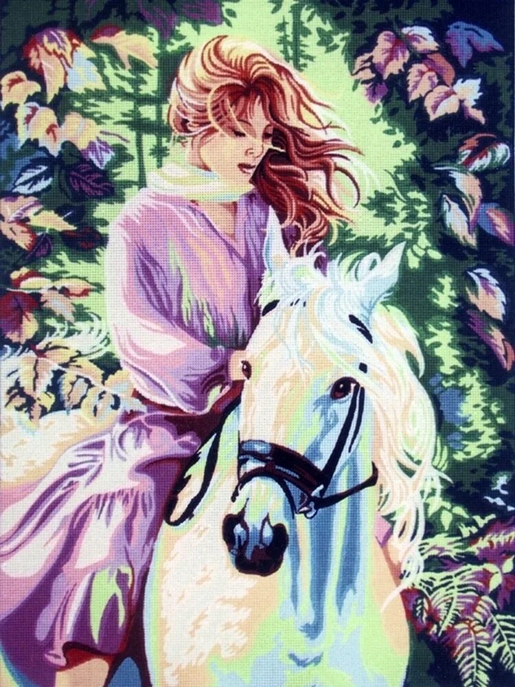 Redhead riding. Девушка на лошади для вышивания крестом. Вышивка девочка с лошадью. Вышивка крестом девушка с лошадью. Вышивка крестом девочка и лошадь.
